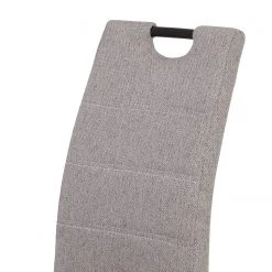 Loftscape Chaise cantilever La Paz III - Tissu / Métal - Noir - Gris - Lot de 4 -ÉcoMaison Soldes 1000352411 220610 080 DETAILS P000000001000352411