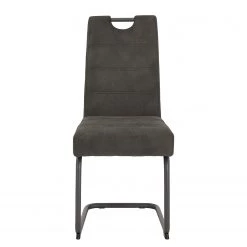 Loftscape Chaise cantilever Frenois - Microfibre / Acier - Anthracite - Lot de 4 14 Loftscape Chaise cantilever Frenois - Microfibre / Acier - Anthracite - Lot de 4 -ÉcoMaison Soldes 1000352416 220610 040 DETAILS P000000001000352416