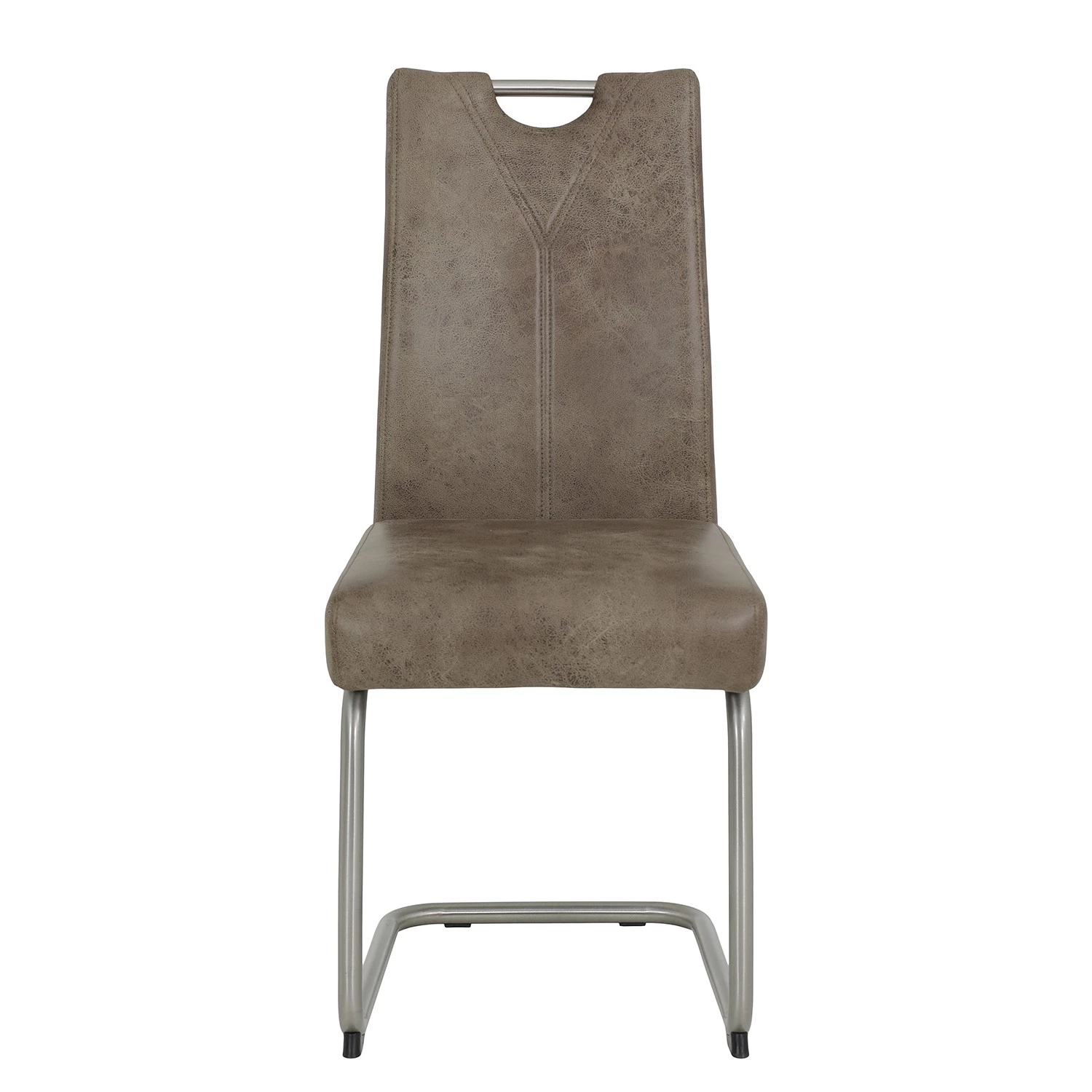 Red Living Chaise cantilever Manniku - Limon - Lot de 4 3 Red Living Chaise cantilever Manniku - Limon - Lot de 4 – Image 3