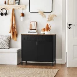 Red Living Buffet Ferris Wheel - Métal - Marron / Noir 10 Red Living Buffet Ferris Wheel - Métal - Marron / Noir -ÉcoMaison Soldes 1000353415 220601 021 MOOD DETAILS P000000001000353415 mood