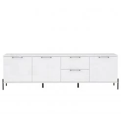 Loftscape Buffet Ozora III - Blanc brillant / Blanc mat -ÉcoMaison Soldes 1000356706 220603 030 DETAILS P000000001000356706
