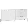 Loftscape Buffet Ozora II - Blanc brillant / Blanc mat