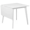 Mørteens Table pliante Rigby - Extensible - Blanc