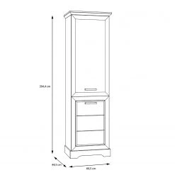 Ridgevalley Vitrine New Dessa - Imitation pin blanc 16 Ridgevalley Vitrine New Dessa - Imitation pin blanc -ÉcoMaison Soldes 1000357999 220616 500 SKETCH DETAILS P000000001000357999 sketch