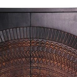 Red Living Buffet haut Curbar - Manguier massif / Métal - Noir -ÉcoMaison Soldes 1000359917 220621 040 DETAILS P000000001000359917