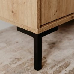 Loftscape Buffet Brochet I - Imitation chêne / Noir -ÉcoMaison Soldes 1000363057 220704 036 DETAILS P000000001000363057