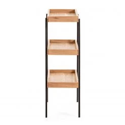 Red Living Étagère Beitbridge I - Acacia massif / Métal - Acacia / Noir -ÉcoMaison Soldes 1000363959 220714 035 DETAILS P000000001000363959