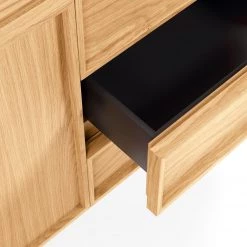 Red Living Buffet Tabora - Placage en bois véritable - Chêne -ÉcoMaison Soldes 1000363989 220714 045 DETAILS P000000001000363989