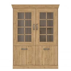 Ridgevalley Vitrine Boolamore I - Imitation chêne -ÉcoMaison Soldes 1000364897 220722 031 DETAILS P000000001000364897