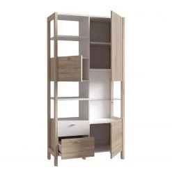 Loftscape Armoire Thurles - Imitation chêne Sonoma / Blanc -ÉcoMaison Soldes 1000364901 220722 031 DETAILS P000000001000364901