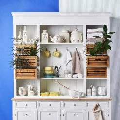 Butlers Buffet CAMPAGNE - Plaqué paulownia - Blanc -ÉcoMaison Soldes 1000365764 220728 022 MOOD DETAILS P000000001000365764 mood