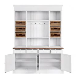 Butlers Buffet CAMPAGNE - Plaqué paulownia - Blanc -ÉcoMaison Soldes 1000365764 220728 035 DETAILS P000000001000365764