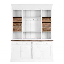 Butlers Buffet CAMPAGNE - Plaqué paulownia - Blanc -ÉcoMaison Soldes 1000365764 220728 040 DETAILS P000000001000365764