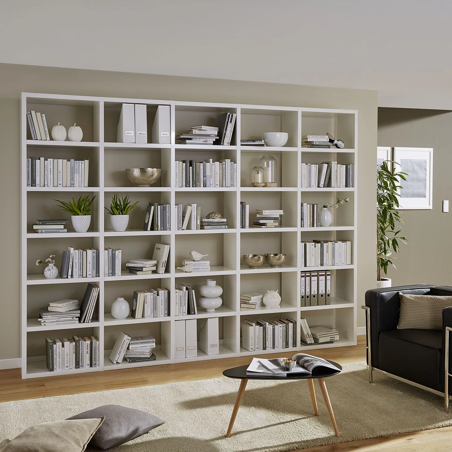 Fredriks Étagère à combiner Rodos I - Blanc brillant 5 Fredriks Étagère à combiner Rodos I - Blanc brillant – Image 5