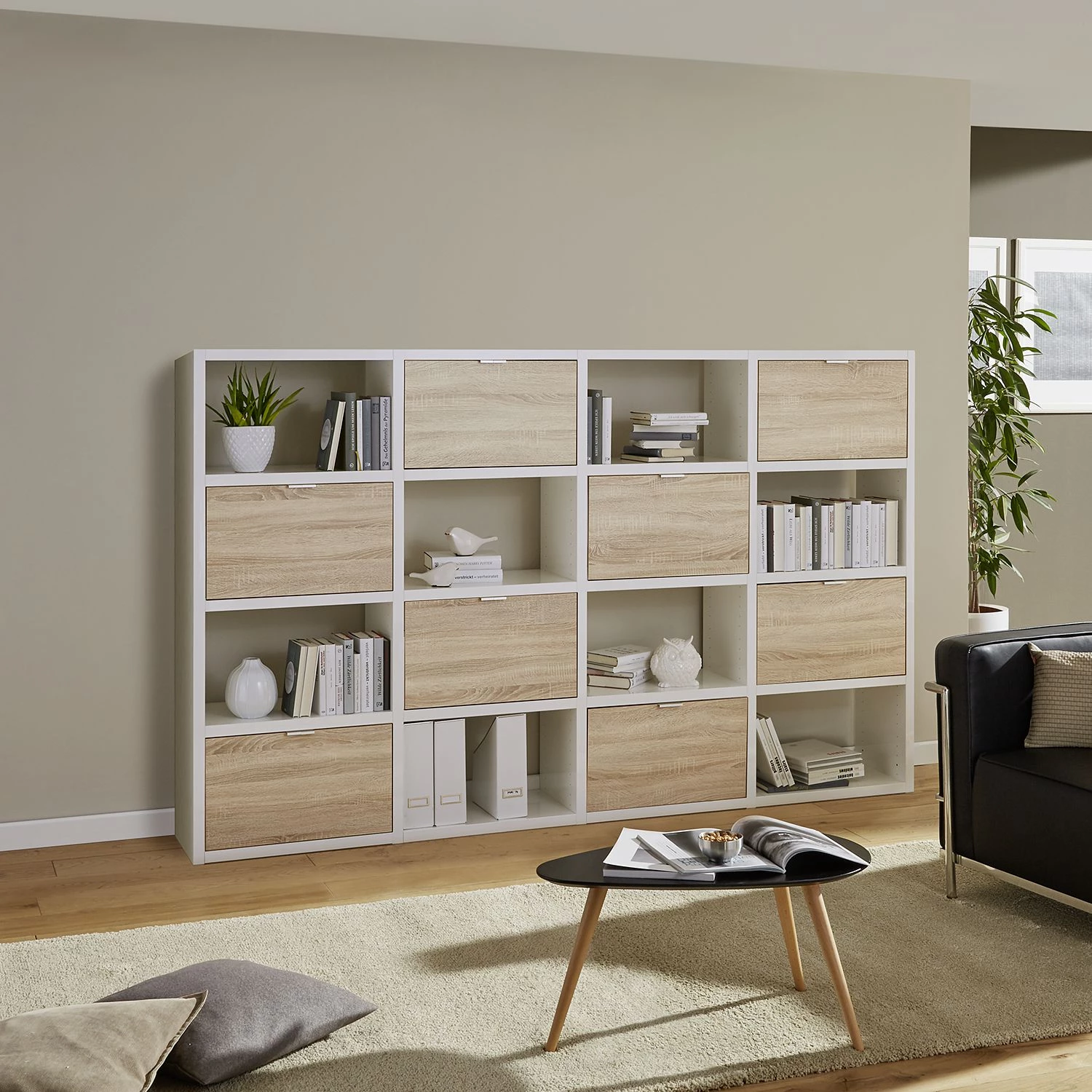 Fredriks Etagère à combiner Rodos II - Blanc brillant 4 Fredriks Etagère à combiner Rodos II - Blanc brillant – Image 4