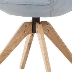 Mørteens Chaise à accoudoirs Ermelo I - rotatif - Tissu / Chêne massif - Bleu clair - 1 set 20 Mørteens Chaise à accoudoirs Ermelo I - rotatif - Tissu / Chêne massif - Bleu clair - 1 set -ÉcoMaison Soldes armlehnenstuhl ermelo webstoff eiche massiv hellblau 4026164