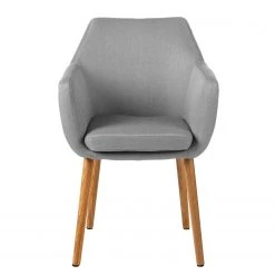 Mørteens Chaises à accoudoirs Nicholas - Tissu Cors: Granite - 1 chaise 17 Mørteens Chaises à accoudoirs Nicholas - Tissu Cors: Granite - 1 chaise -ÉcoMaison Soldes armlehnenstuhl nicholas ii webstoff hellgrau eiche 4847736