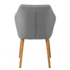 Mørteens Chaises à accoudoirs Nicholas - Tissu Cors: Granite - 1 chaise 19 Mørteens Chaises à accoudoirs Nicholas - Tissu Cors: Granite - 1 chaise -ÉcoMaison Soldes armlehnenstuhl nicholas ii webstoff hellgrau eiche 4847744