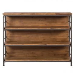 Ars manufacti Bar Atelier - Acacia partiellement massif / Métal - Acacia / Anthracite -ÉcoMaison Soldes bar atelier akazie teilmassiv 1832710