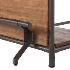 Ars manufacti Bar Atelier - Acacia partiellement massif / Métal - Acacia / Anthracite -ÉcoMaison Soldes bar atelier akazie teilmassiv 1832730