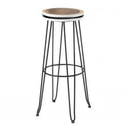 Ars manufacti Tabouret de bar Murau - Noir