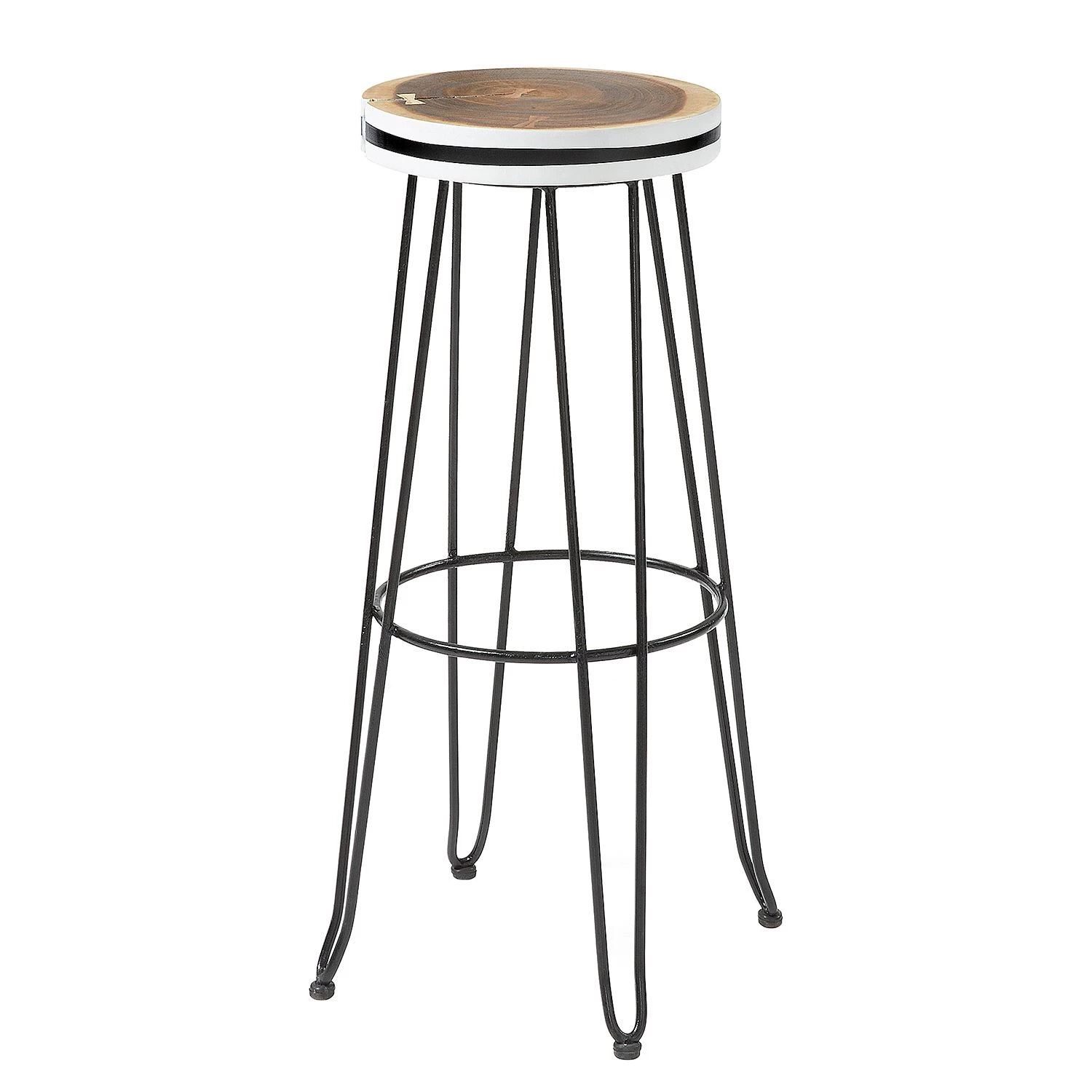 Ars manufacti Tabouret de bar Murau - Noir 1 Ars manufacti Tabouret de bar Murau - Noir