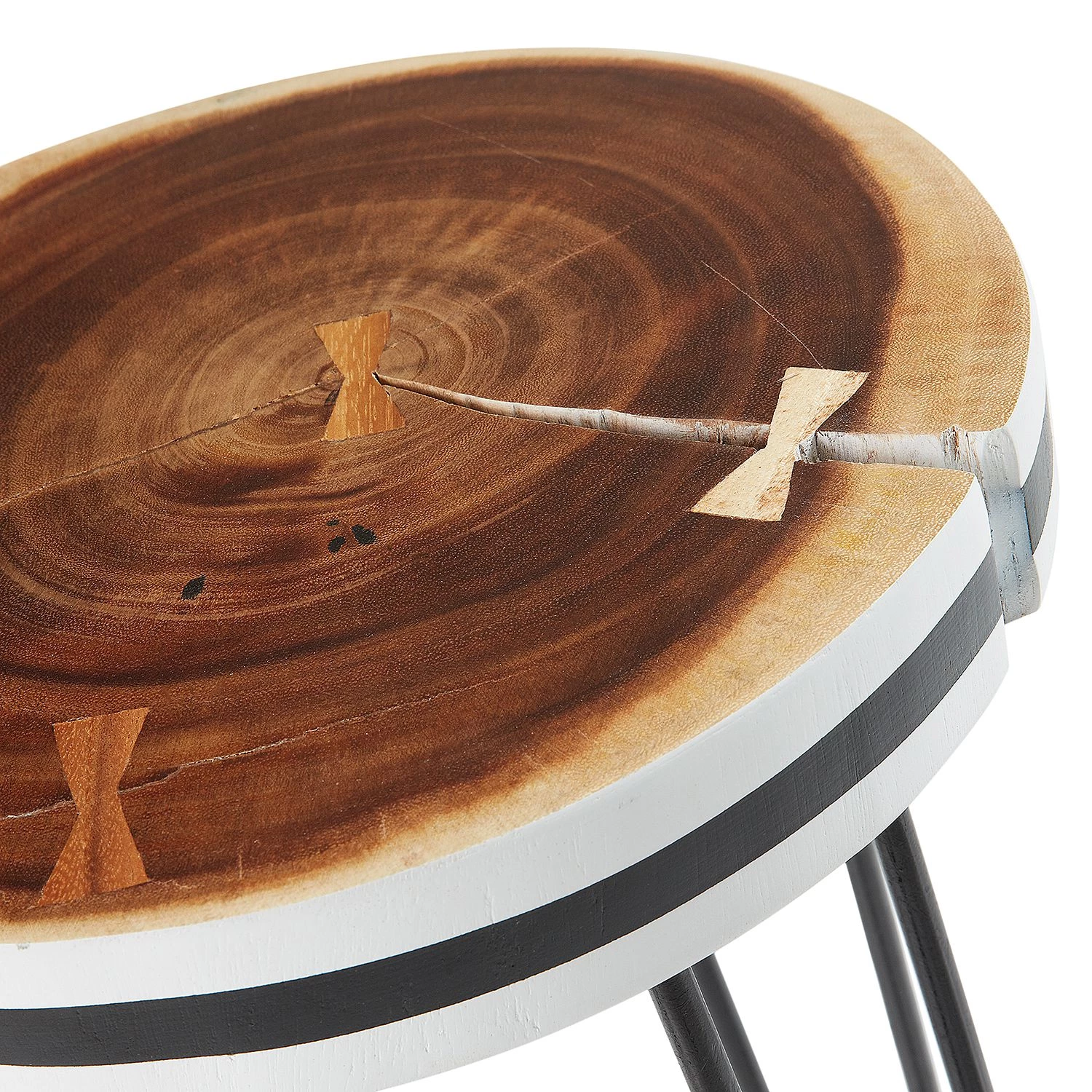 Ars manufacti Tabouret de bar Murau - Noir 2 Ars manufacti Tabouret de bar Murau - Noir – Image 2