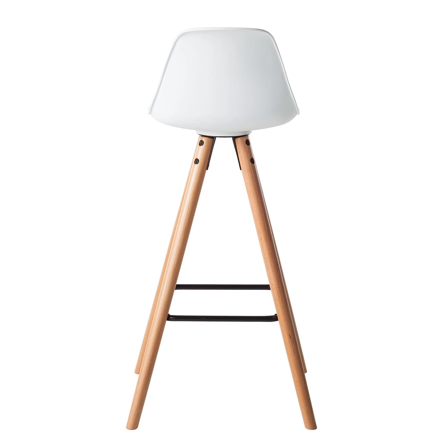 Mørteens Chaise de bar Langford - Blanc - 1 chaise 5 Mørteens Chaise de bar Langford - Blanc - 1 chaise – Image 5