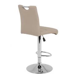 Fredriks Chaises de bar Malte (lot de 2) - Imitation cuir / Métal - Chrome - Cappuccino 8 Fredriks Chaises de bar Malte (lot de 2) - Imitation cuir / Métal - Chrome - Cappuccino -ÉcoMaison Soldes barstuhl malte 2er set kunstleder cappuccino 1609086