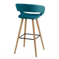 Mørteens Chaises de bar Volda (lot de 2) - Bleu pétrole 16 Mørteens Chaises de bar Volda (lot de 2) - Bleu pétrole -ÉcoMaison Soldes barstuhl volda 2er set webstoff eiche massiv petrol 4851124