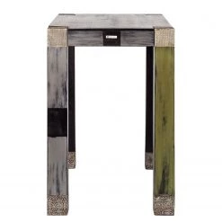 Wolf-Möbel Table d'appoint Goa - Partiellement en manguier massif - Manguier marron foncé 10 Wolf-Möbel Table d'appoint Goa - Partiellement en manguier massif - Manguier marron foncé -ÉcoMaison Soldes bartisch goa akazie mango teilmassiv mehrfarbig 3791964