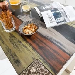 Wolf-Möbel Table de bar Goa White - Multicolore -ÉcoMaison Soldes bartisch goa white mehrfarbig 4030376