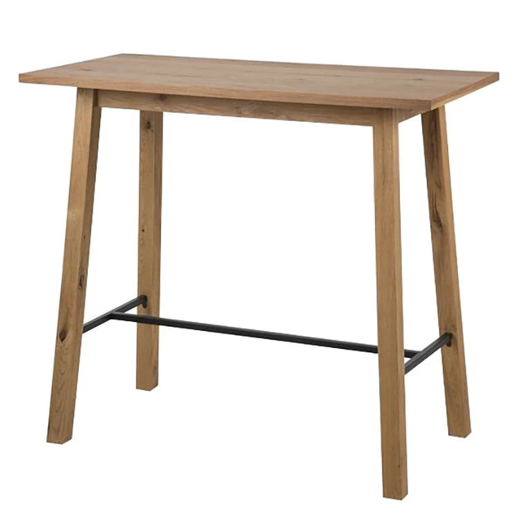 Ars Natura Table haute Mesa - Chêne sauvage / Noir 1 Ars Natura Table haute Mesa - Chêne sauvage / Noir