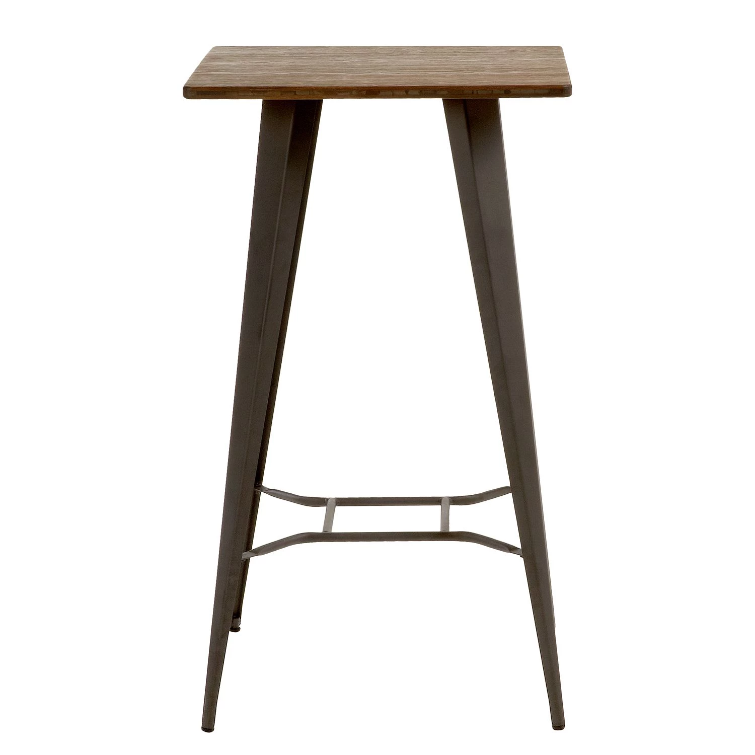 Ars manufacti Table de bar Roth - Gris marron 2 Ars manufacti Table de bar Roth - Gris marron – Image 2