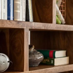 Ars Natura Bibliothèque Trangle - Sheesham massif 22 Ars Natura Bibliothèque Trangle - Sheesham massif -ÉcoMaison Soldes buecherregal trangle sheesham massiv 723990
