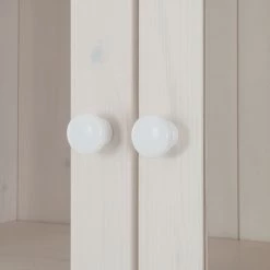 Maison Belfort Bibliothèque Lillehammer IV - Pin blanc / Pin couleur miel -ÉcoMaison Soldes buecherwand lillehammer iv kiefer massiv weiss honig 1067666