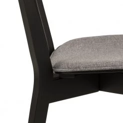 Loftscape Chaises Rigby II (lot de 2) - Tissu / Hévéa massif - Gris / Noir 24 Loftscape Chaises Rigby II (lot de 2) - Tissu / Hévéa massif - Gris / Noir -ÉcoMaison Soldes d82d078770914c21b0da0629d943c122