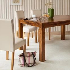 Ars Natura Table Andaman - Sheesham miel foncé - Largeur : 160 cm 13 Ars Natura Table Andaman - Sheesham miel foncé - Largeur : 160 cm -ÉcoMaison Soldes esstisch andaman sheesham massiv sheesham honig dunkel lackiert 160 x 90 cm 4680392