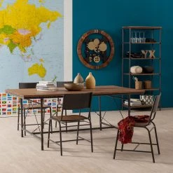 Ars manufacti Table à manger Atelier - Acacia massif / Métal - Acacia / Anthracite 15 Ars manufacti Table à manger Atelier - Acacia massif / Métal - Acacia / Anthracite -ÉcoMaison Soldes esstisch atelier akazie massiv metall lava 2181106