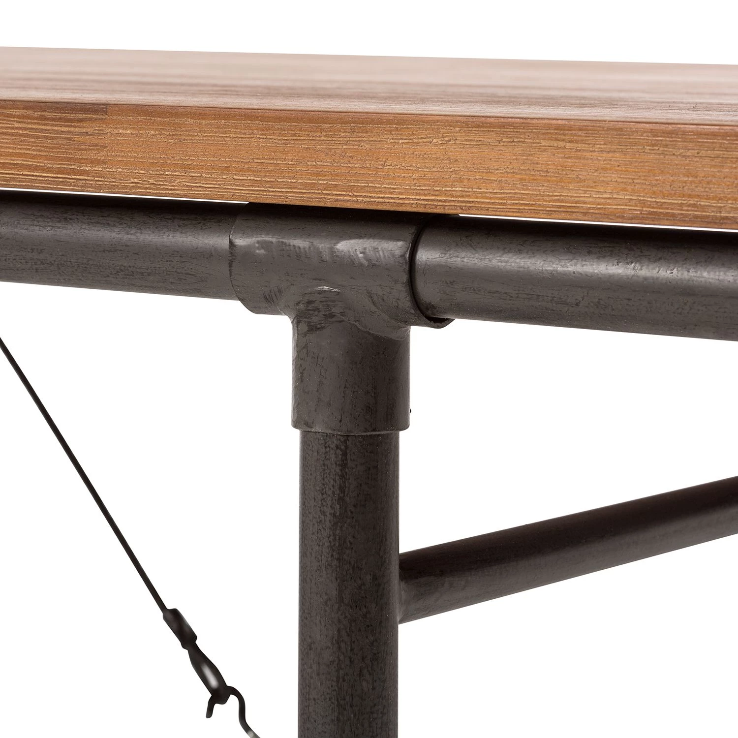 Ars manufacti Table à manger Atelier - Acacia massif / Métal - Acacia / Anthracite 9 Ars manufacti Table à manger Atelier - Acacia massif / Métal - Acacia / Anthracite – Image 9