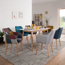 Mørteens Table Bjelland - 150 x 80cm -ÉcoMaison Soldes esstisch bjelland eiche teilmassiv eiche weiss 150 x 80cm 4185692