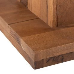 Ars Natura Table colonne Chamber (2 colonnes) - 400 x 100 cm -ÉcoMaison Soldes esstisch chamber eiche massiv eiche bassano 400 x 100 cm 1234182