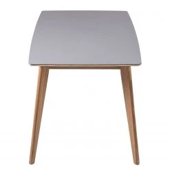 Mørteens Table Clochau - 140 x 80 cm -ÉcoMaison Soldes esstisch clochau esche teilmassiv grau esche 140 x 80 cm 4968296