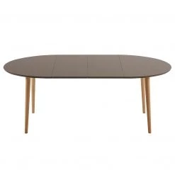 Mørteens Table extensible Dalila - 120 x 90 cm -ÉcoMaison Soldes esstisch dalila mit ausziehfunktion buche teilmassiv braun 120 x 90 cm 1283922