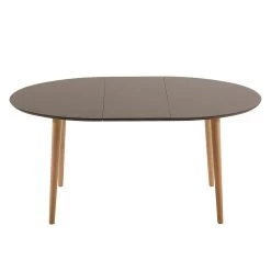 Mørteens Table extensible Dalila - 120 x 90 cm -ÉcoMaison Soldes esstisch dalila mit ausziehfunktion buche teilmassiv braun 120 x 90 cm 1283942