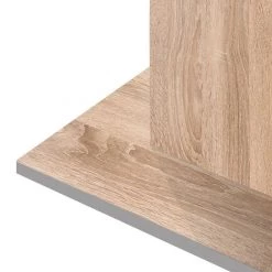 Mooved Table extensible Hoton - Imitation chêne brut de sciage - Diamètre : 120 cm 10 Mooved Table extensible Hoton - Imitation chêne brut de sciage - Diamètre : 120 cm -ÉcoMaison Soldes esstisch hoton mit ausziehfunktion eiche saegerau dekor 4776400