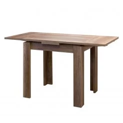 Mooved Table extensible Leaf - Imitation chêne truffier - 80 x 60 cm -ÉcoMaison Soldes esstisch leaf mit ausziehfunktion 4776600
