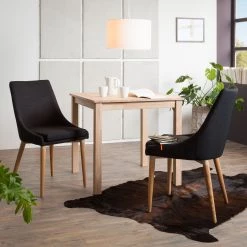 Ars Natura Table LemsiWOOD - Hêtre - 80 x 80 cm -ÉcoMaison Soldes esstisch lemsiwood buche 4096408