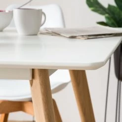 Mørteens Table Osiek - 80 x 80 cm 11 Mørteens Table Osiek - 80 x 80 cm -ÉcoMaison Soldes esstisch osiek eiche teilmassiv weiss eiche 80 x 80 cm 4781664