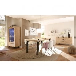 LC Spa Table Palma I - Imitation chêne - 189 x 88 cm -ÉcoMaison Soldes esstisch palma i eiche dekor 189 x 88 cm 4145248